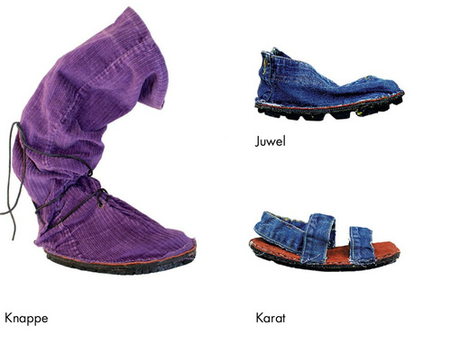 Trippen upcycling shoes