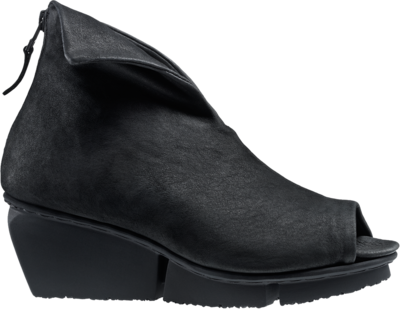 Flat Trippen peep-toe bootie 