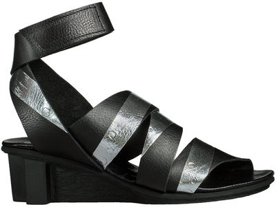 black waw silver print