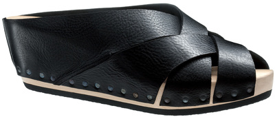black waw holz leder